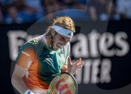 TENNIS - Stefanos Tsitsipas gewinnt Drittrundenspiel am Australian Open