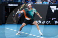 TENNIS - Stefanos Tsitsipas gewinnt Drittrundenspiel am Australian Open