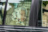 ROYALS - Queen Elizabeth trifft auf der Wood Farm in Sandringham, Norfolk, ein