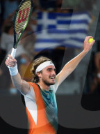 TENNIS - Tsitsipas gewinnt gegen Fritz am Australian Open