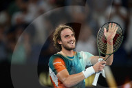 TENNIS - Tsitsipas gewinnt gegen Fritz am Australian Open