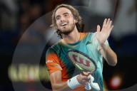 TENNIS - Tsitsipas gewinnt gegen Fritz am Australian Open