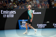 TENNIS - Tsitsipas gewinnt gegen Fritz am Australian Open