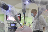 Prime Minister Boris Johnson-Milton Keynes University Hospital