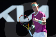 TENNIS -  Rafael Nadal gewinnt Viertelfinal gegen Shapovalov am Australian Open
