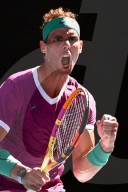 TENNIS -  Rafael Nadal gewinnt Viertelfinal gegen Shapovalov am Australian Open
