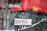 Three children and two adults in hospital after north-east London bus crash. 