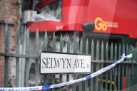 Three children and two adults in hospital after north-east London bus crash. 