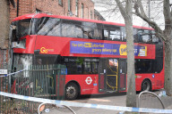 Three children and two adults in hospital after north-east London bus crash. 