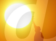 FEATURE - Sonnenuntergang hinter der Freiheitsstatue in New York