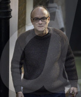 Dominic Cummings is seen at his north London home.