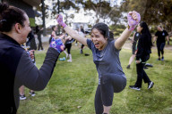 Inside an all-female fight camp: I thought there was no way I could do it - not at my age