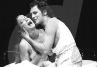 Hamlet at the Barbican Theatre. 