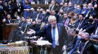 NEWS - Boris Johnson beantwortet Fragen während der Fragestunde im Parlament