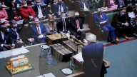 NEWS - Boris Johnson beantwortet Fragen während der Fragestunde im Parlament