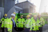 Prime Minister Boris Johnson visits North Wales
