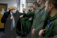 Prime Minister Boris Johnson visits North Wales