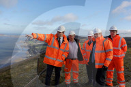 Prime Minister Boris Johnson visits North Wales