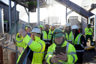 Prime Minister Boris Johnson visits North Wales