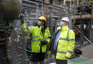 Prime Minister Boris Johnson visits North Wales