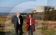 Prime Minister Boris Johnson visits North Wales