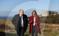Prime Minister Boris Johnson visits North Wales