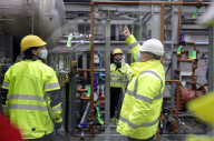Prime Minister Boris Johnson visits North Wales
