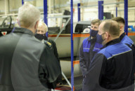 Prime Minister Boris Johnson visits North Wales