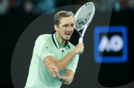 TENNIS - Daniil Medwedew gewinnt gegen Tsitsipas im Halbfinal der AO 2022