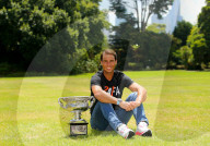 TENNIS - Rafael Nadal feiert seinen 21. Grand-Slam-Titel in Melbourne