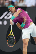 TENNIS - Rafael Nadal feiert seinen 21. Grand-Slam-Titel in Melbourne