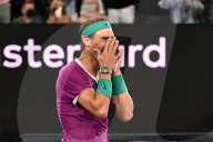 TENNIS - Rafael Nadal feiert seinen 21. Grand-Slam-Titel in Melbourne