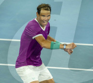 TENNIS - Rafael Nadal feiert seinen 21. Grand-Slam-Titel in Melbourne