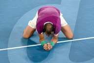 TENNIS - Rafael Nadal feiert seinen 21. Grand-Slam-Titel in Melbourne