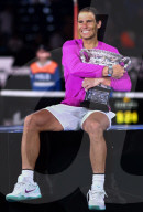 TENNIS - Rafael Nadal feiert seinen 21. Grand-Slam-Titel in Melbourne