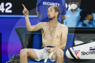 TENNIS - Rafael Nadal gewinnt Australian Open Finale gegen Daniil Medwedew