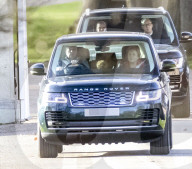 ROYALS - Prinz Andrew und Fergie verlassen die Royal Lodge in Windsor