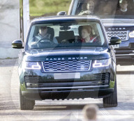 ROYALS - Prinz Andrew und Fergie verlassen die Royal Lodge in Windsor