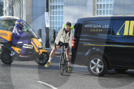 Cyclists on the Milbank, first week since Highway code changes.