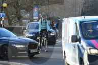Cyclists on the Milbank, first week since Highway code changes.
