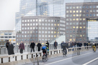 ‘I don’t think it will ever be the same’: commuters slow to return in England