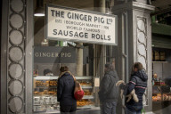 Lunchtime in London's Markets.