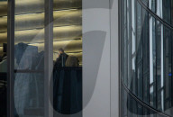 Commuters going back to work in London