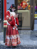 Chinese New Year in China Town, London.