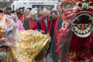Prince Charles and Camilla, the Duchess of Cornwall visit China town in London to celebrate the Luna New Year.