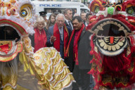 Prince Charles and Camilla, the Duchess of Cornwall visit China town in London to celebrate the Luna New Year.