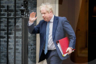 Prime Minister Boris Johnson departs No10 Downing Street.