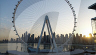 FEATURE - Das grösste Riesenrad der Welt mit einer Höhe von über 250 Metern steht in Dubai 