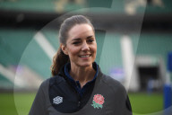 ROYALS - Catherine, Herzogin von Cambridge, besucht ein Training des englischen Rugby-Teams
