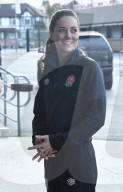 ROYALS - Catherine, Herzogin von Cambridge, besucht ein Training des englischen Rugby-Teams
